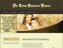 Tablet Screenshot of drquinn.nl
