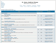 Tablet Screenshot of forum.drquinn.us
